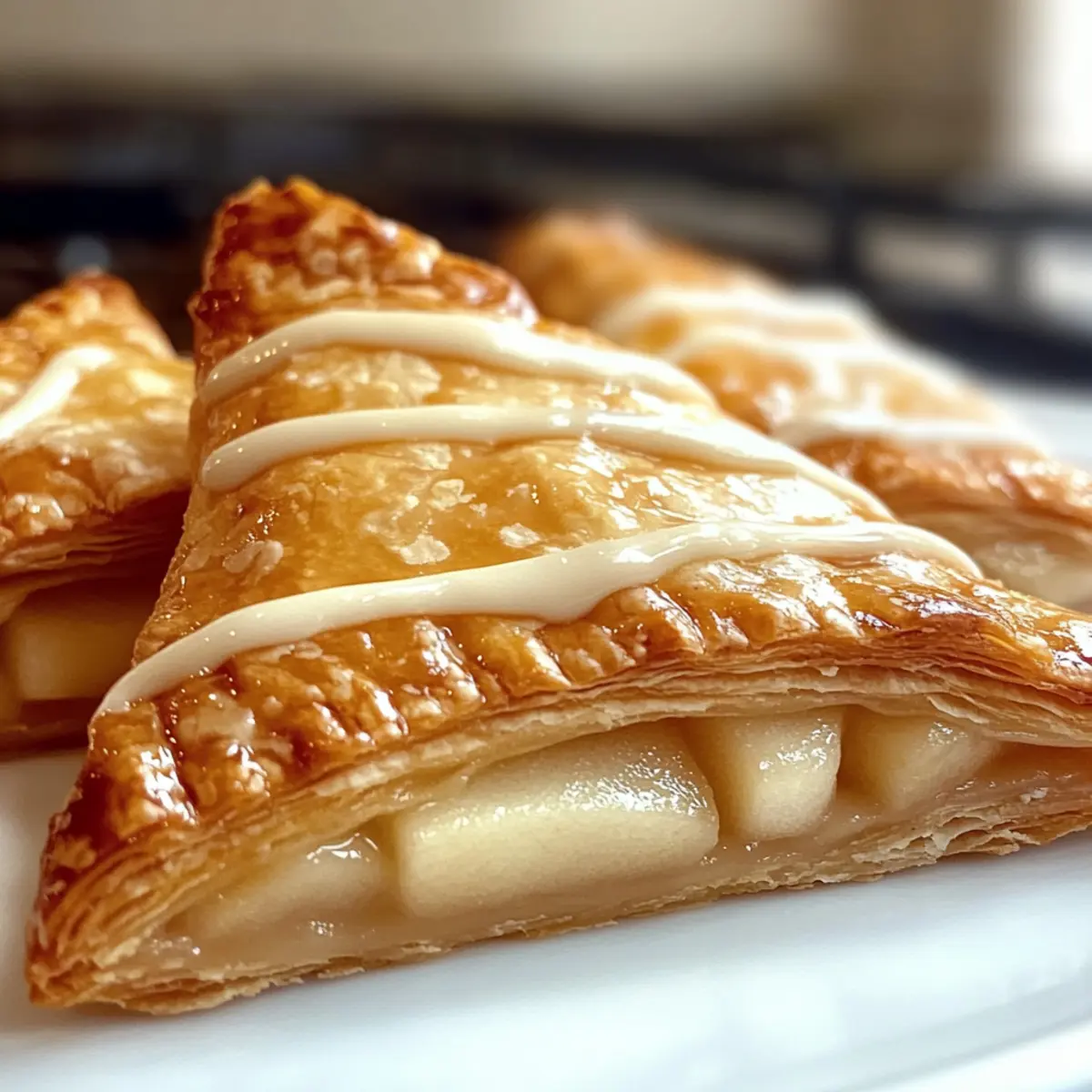 Glutenfreie Apfeltaschen