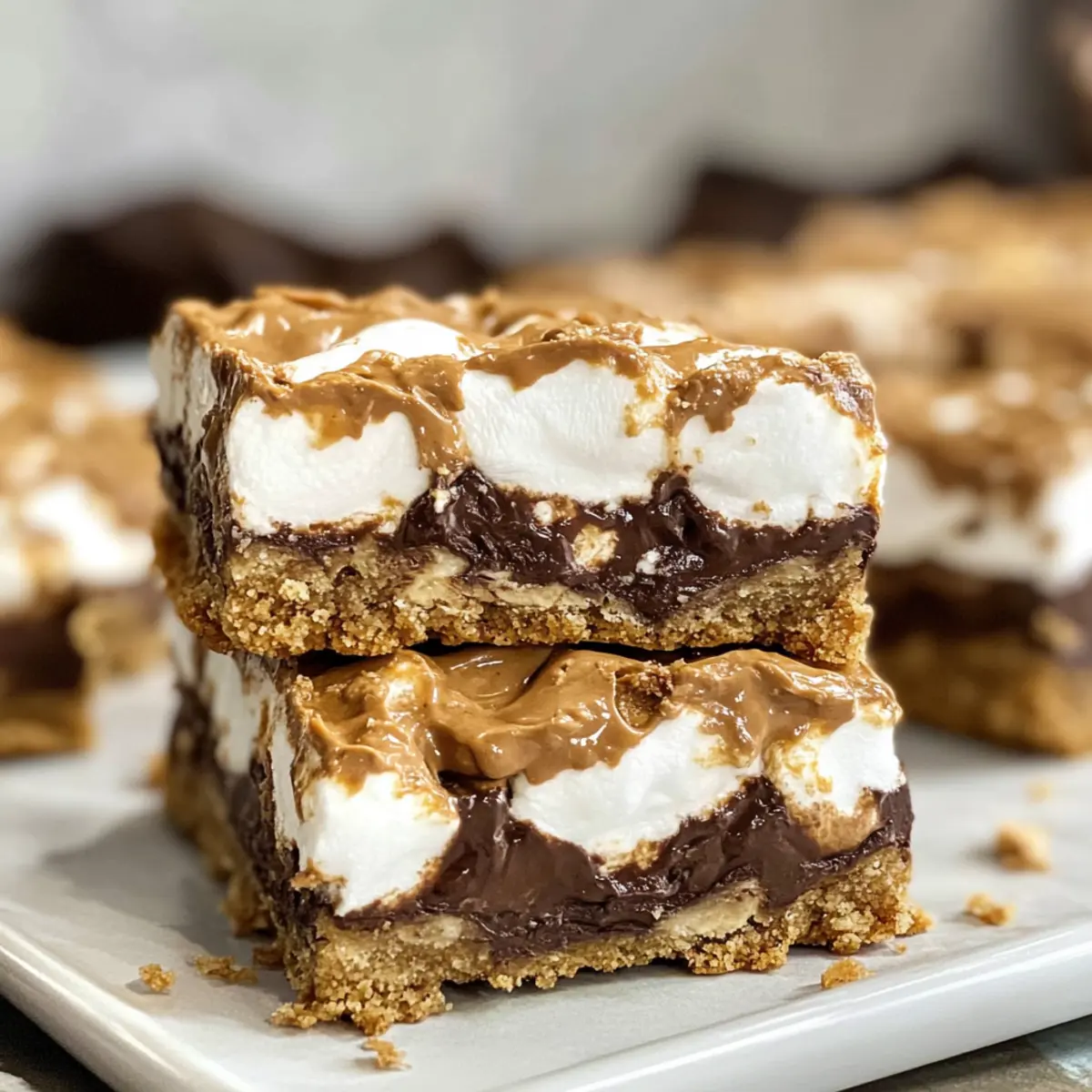 Glutenfreie S'mores Riegel