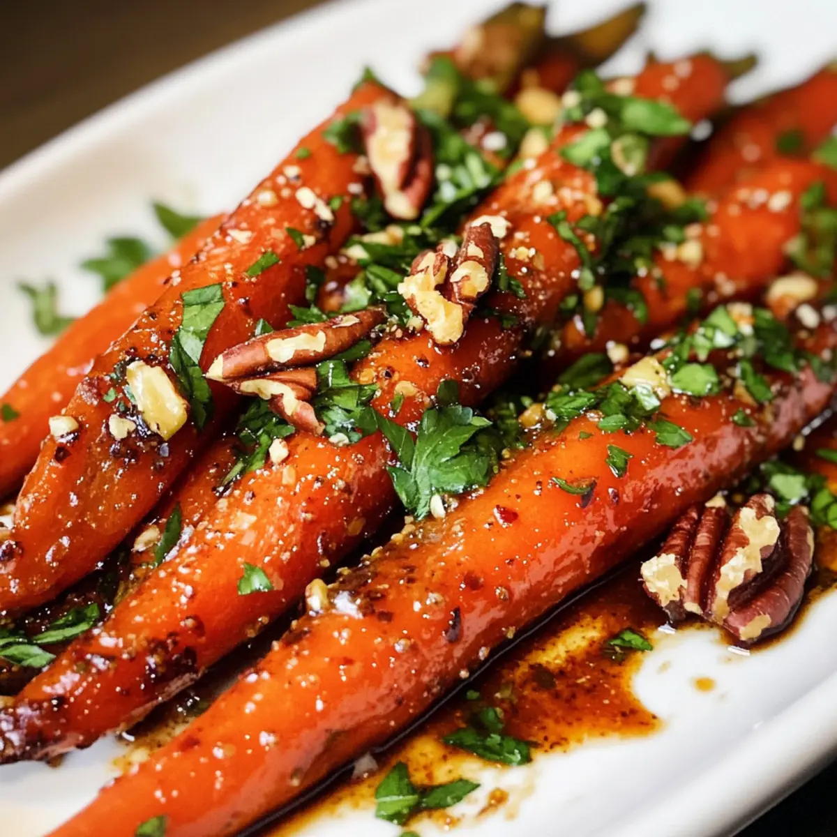 Gochujang Ofen-geröstete Karotten