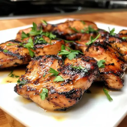 Gegrillte Hähnchen-Marinade
