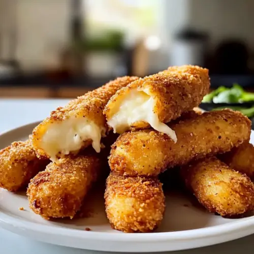 Gesunde Mozzarella-Sticks Rezept Knusprig, Käsehaltig & Einfach