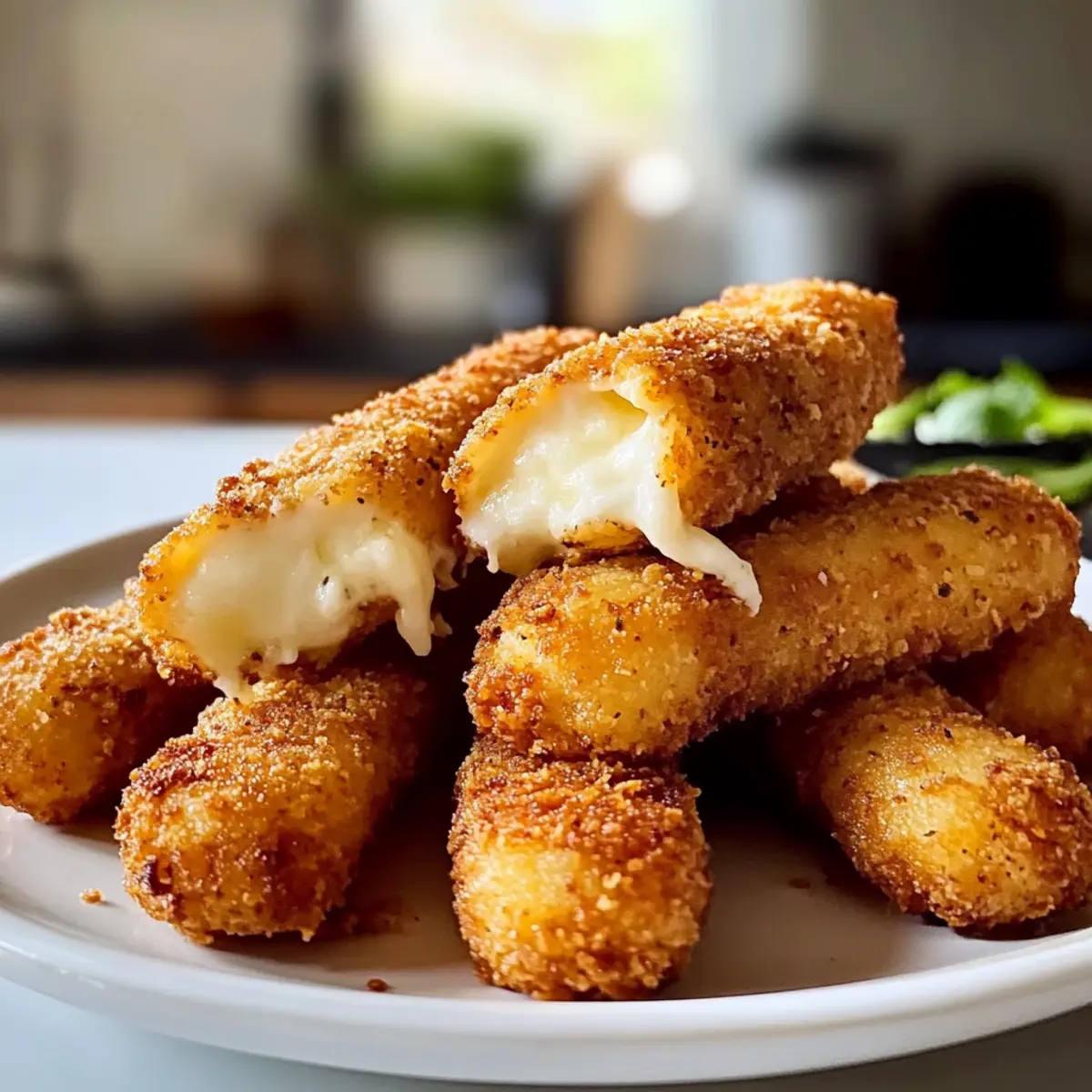 Gesunde Mozzarella-Sticks Rezept Knusprig, Käsehaltig & Einfach