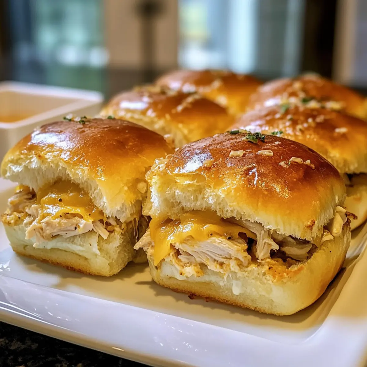 Saftige Hähnchen-Slider mit Brathähnchen
