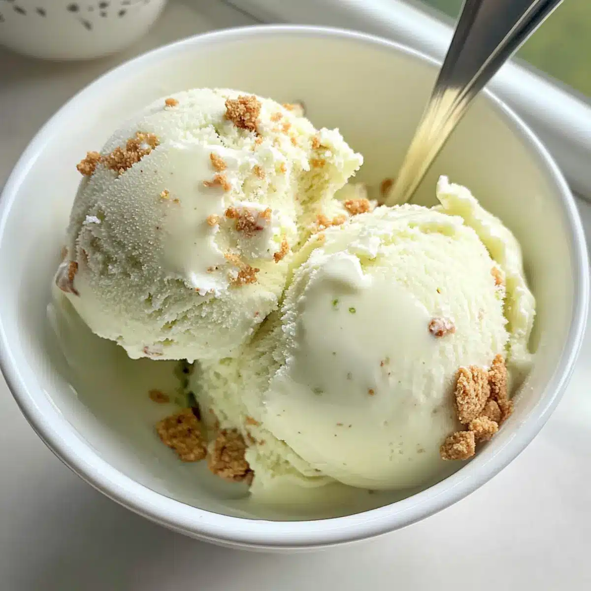 Key Lime Pie Eiscreme