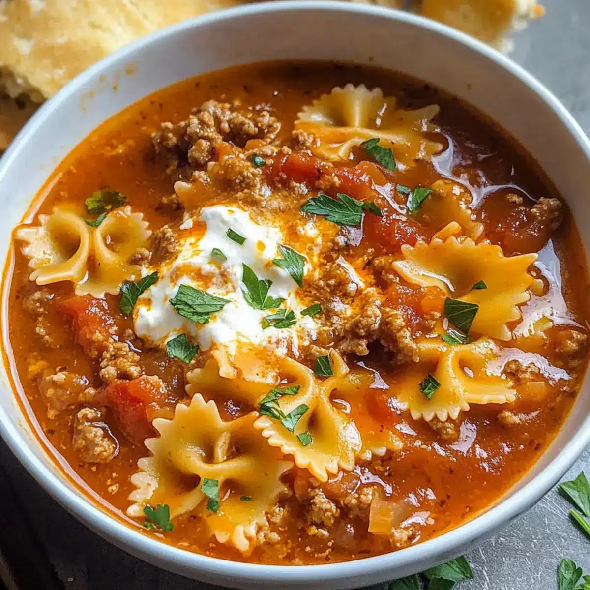 Lasagne Suppe
