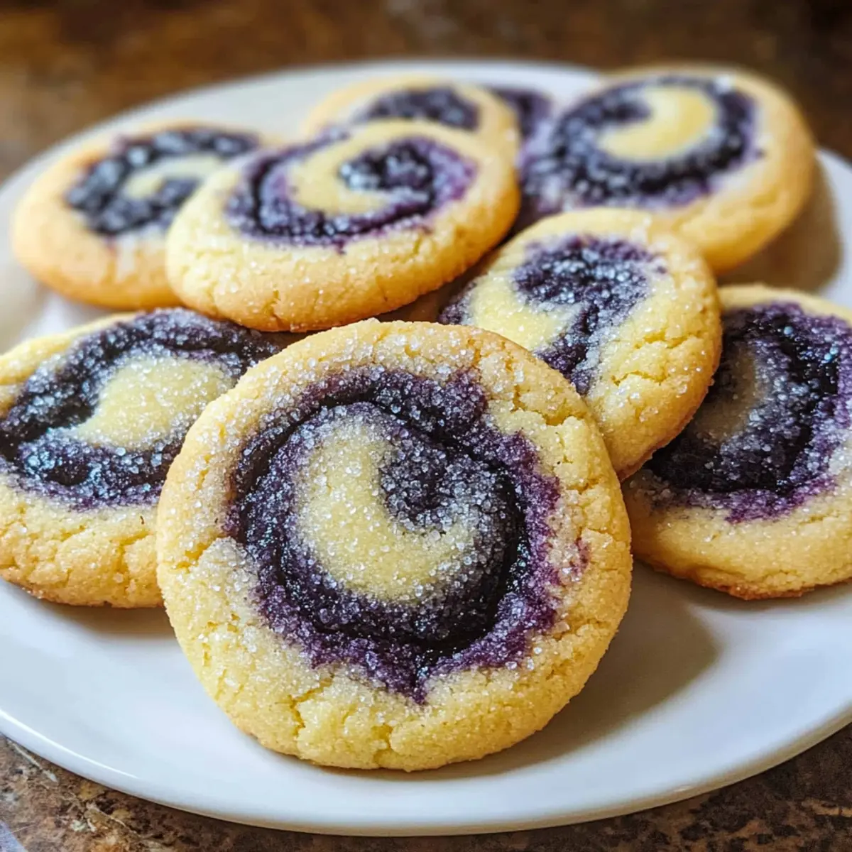 Zitronen-Blaubeer-Kekse