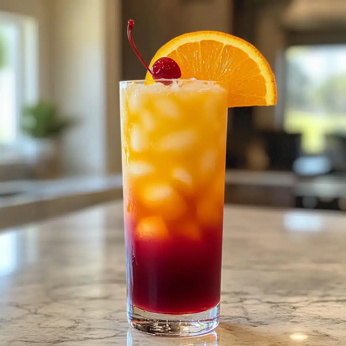 Malibu Sonnenuntergang Mocktail