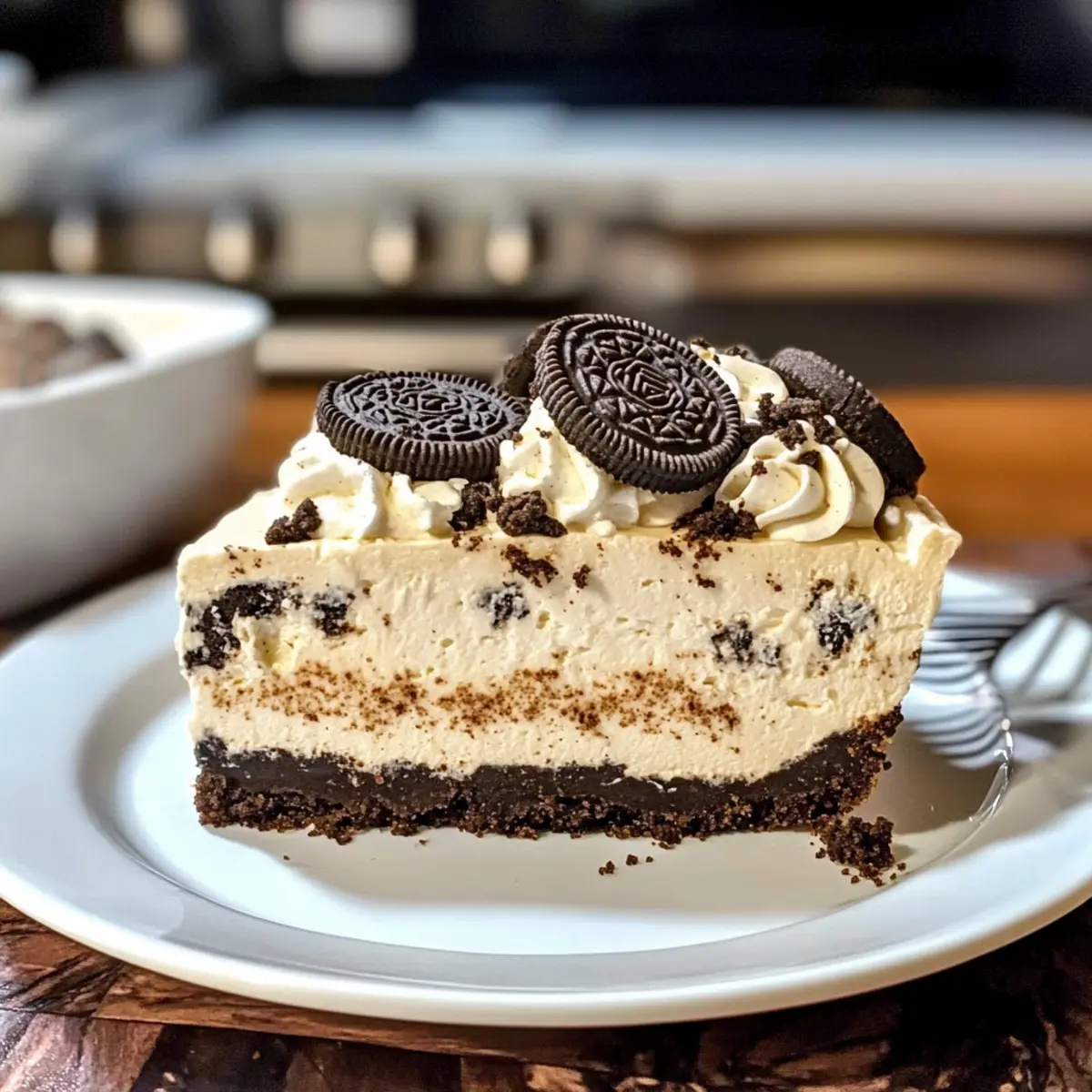 Keine Back Oreo Käsekuchen