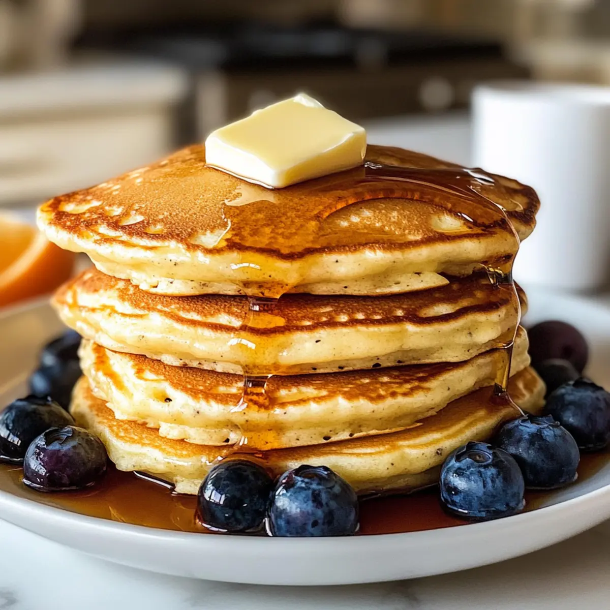 Altmodische Pfannkuchen
