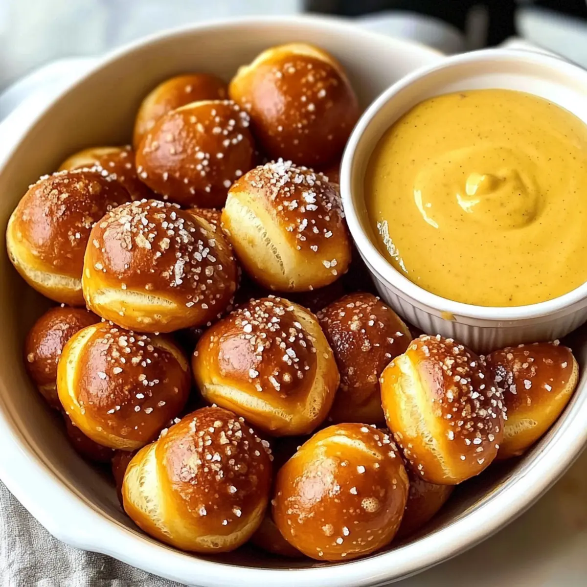 Brezelstücke
