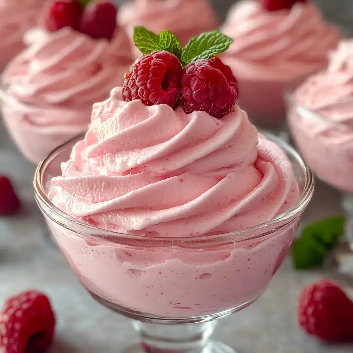 Himbeer-Mousse
