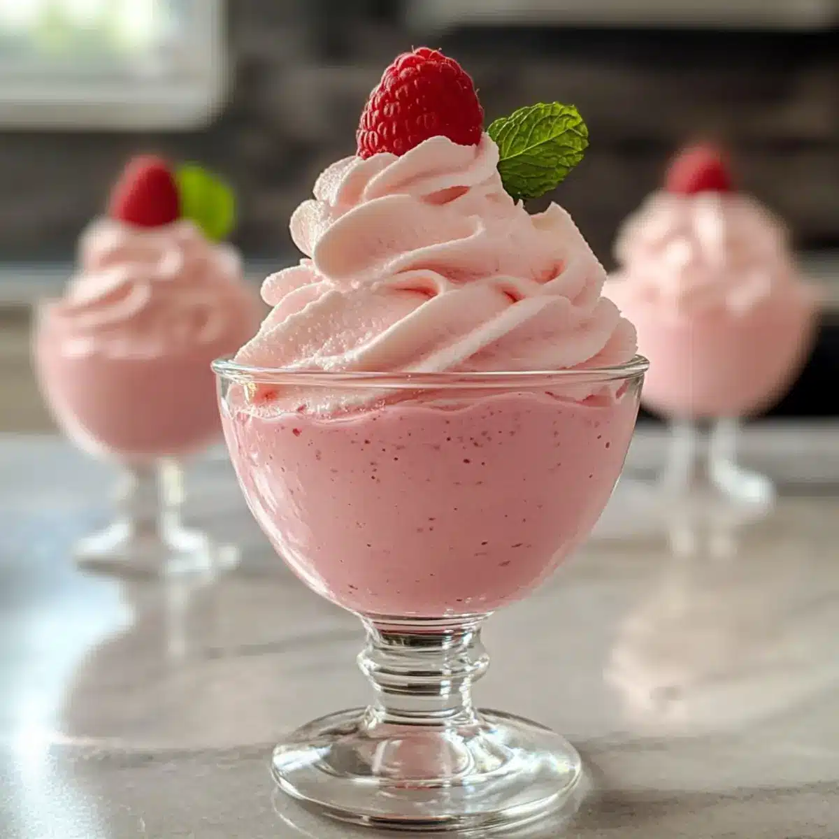 Himbeer-Mousse