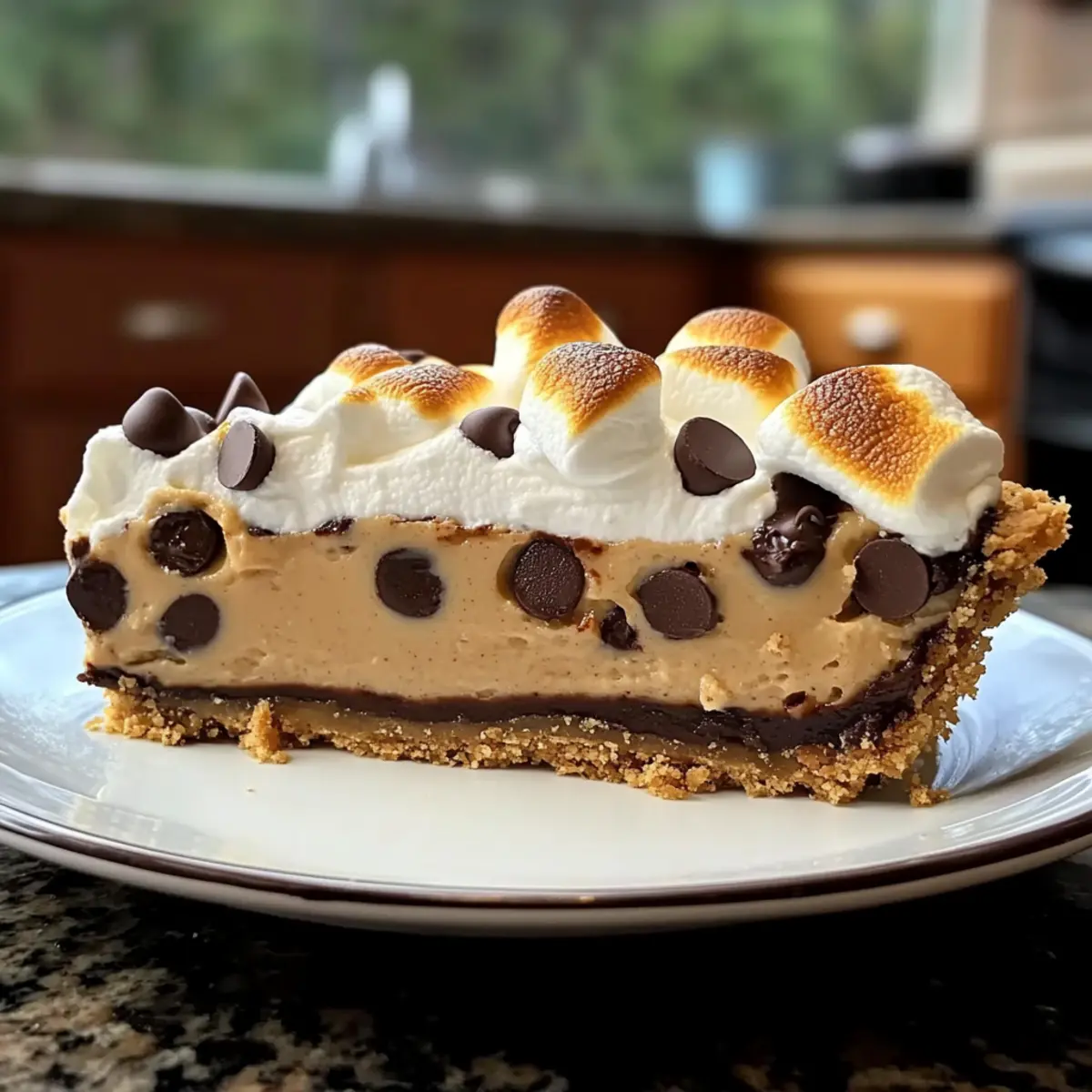 S’mores Keksteig Kuchen