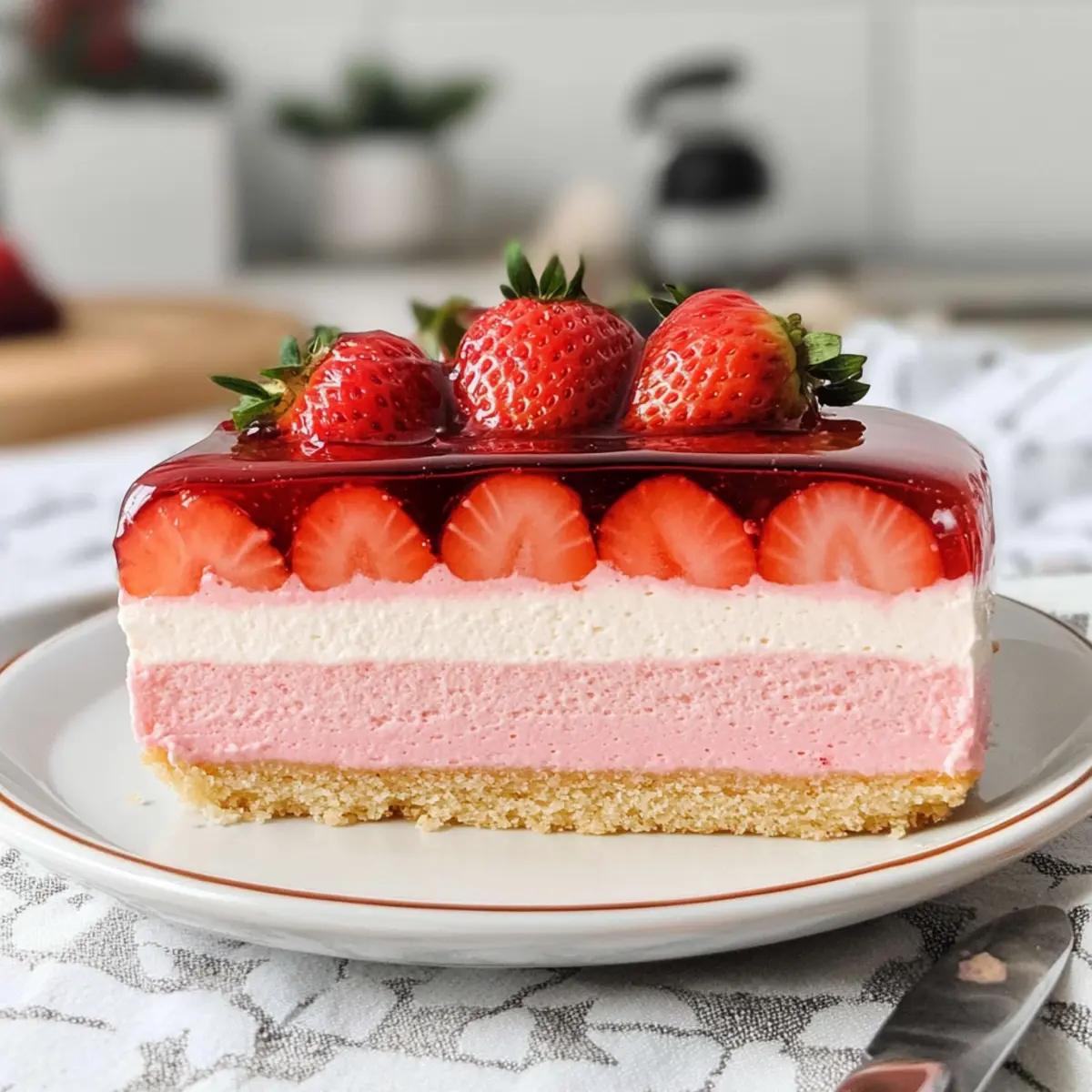 Erdbeer-Mousse-Torte