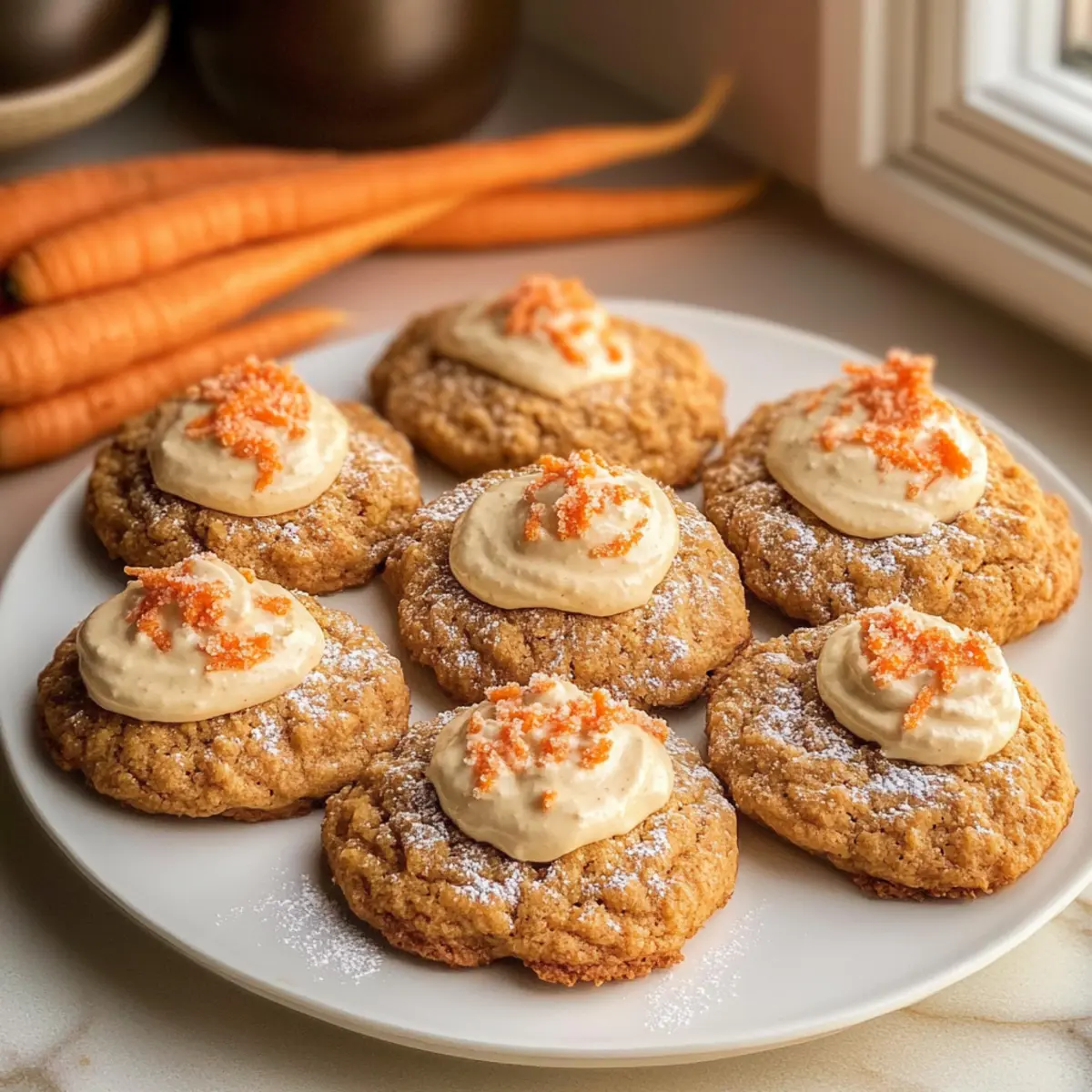 Vegane Karottenkekse