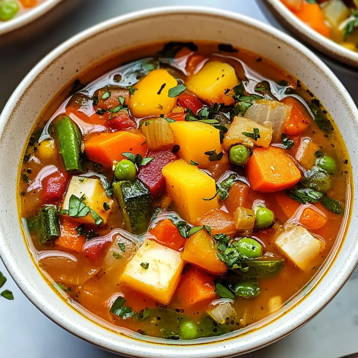 Gemüsesuppe