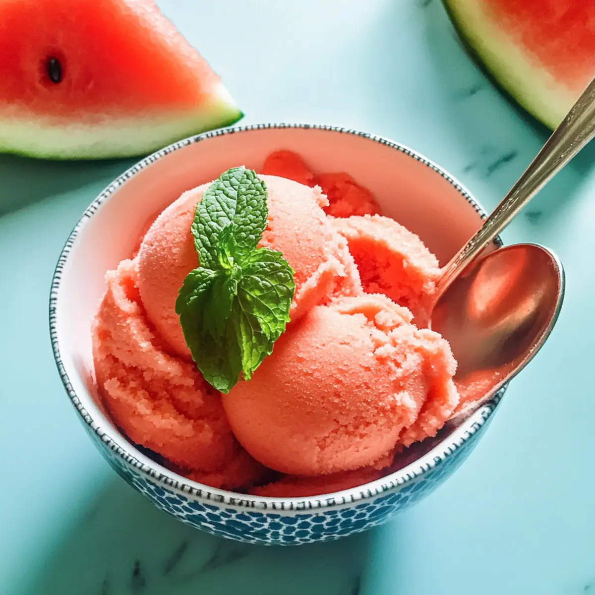 Wassermelonen-Sorbet