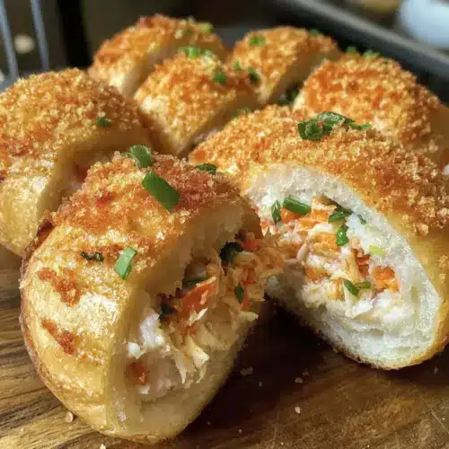 Krabben Rangoon Salz Brot