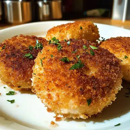 Cremige Krabben-Kroketten