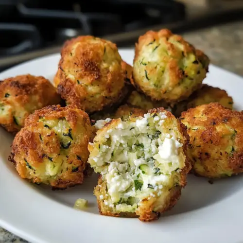 Griechische Zucchinibällchen