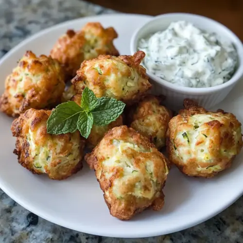 Griechische Zucchinibällchen