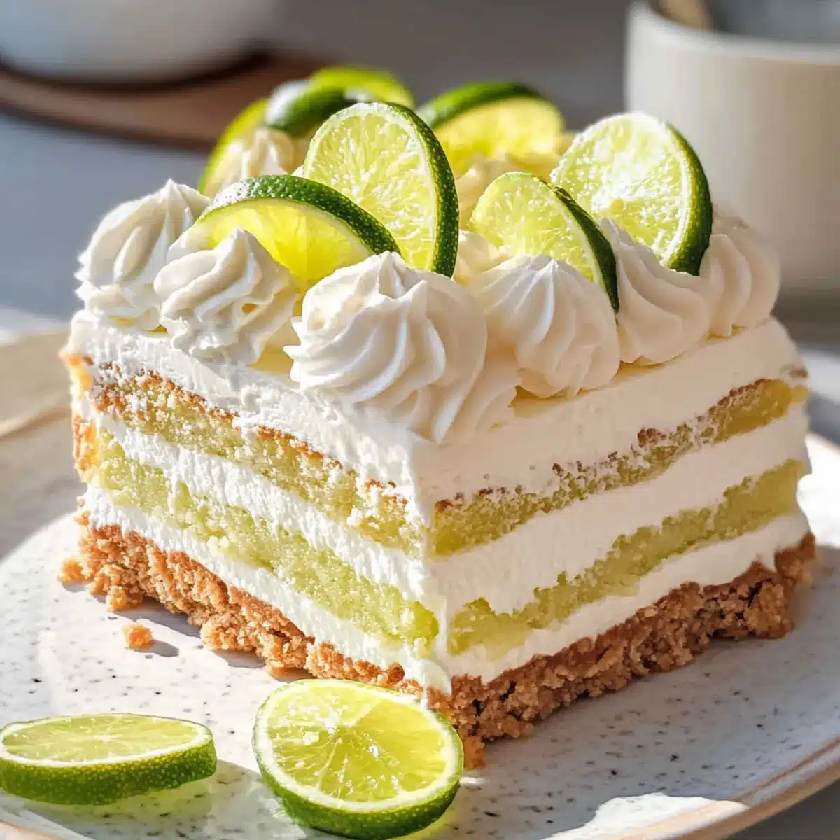 Mexikanischer Limetten-Eisboxkuchen