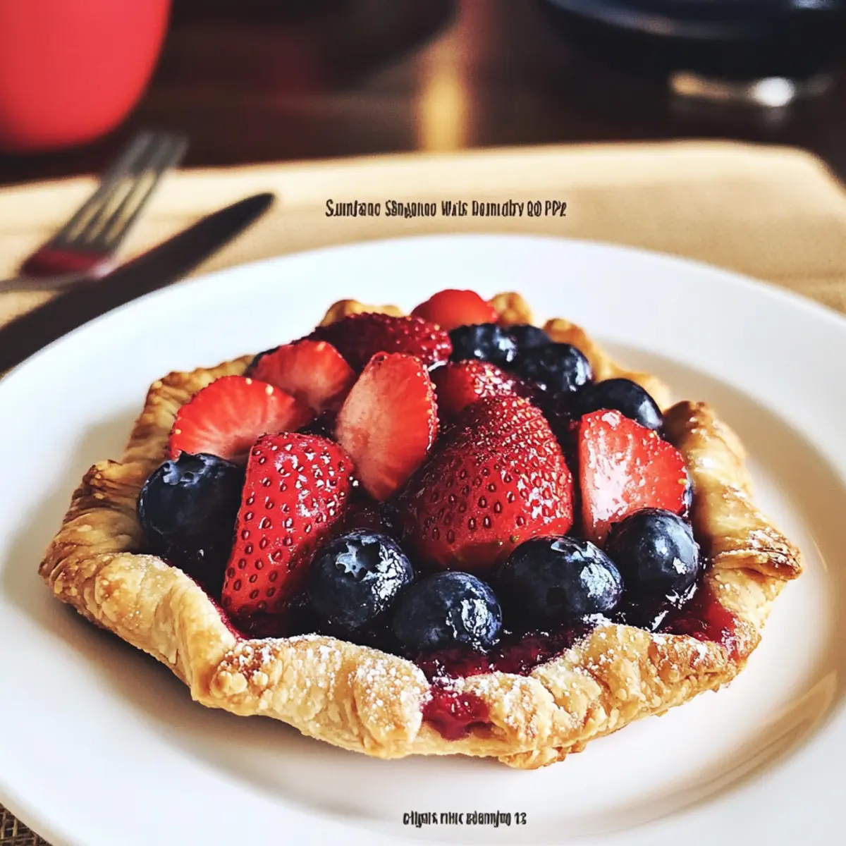 Mini Sommer Beeren Galetten